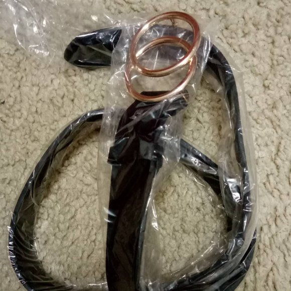 2 Leather belts, both new without tag - Picture 2 of 2